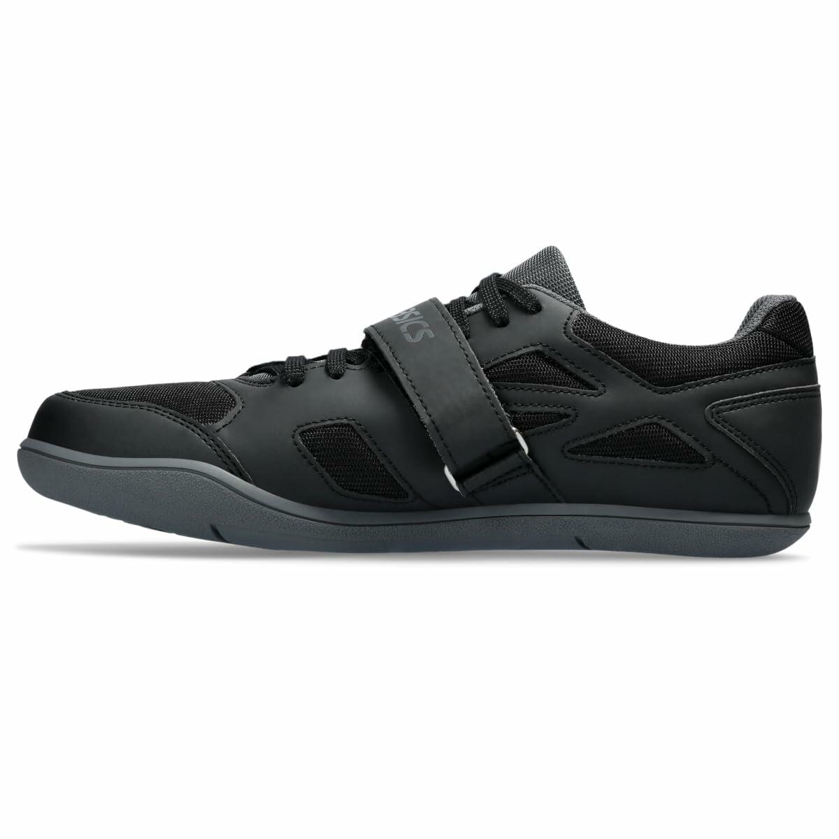 ASICS Men's Hyper Throw 3 Track & Field Shoe, 6, Black/Gunmetal