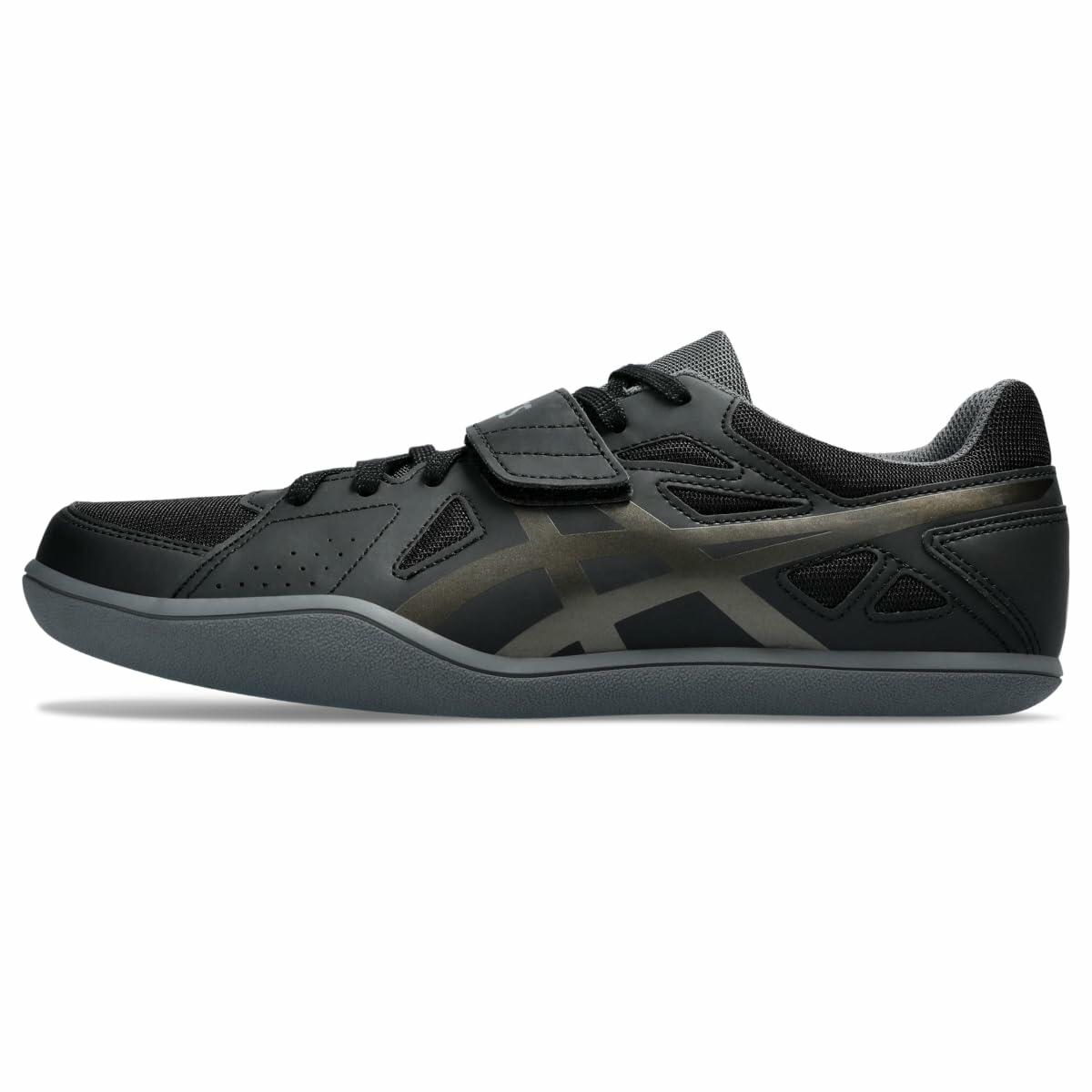 ASICS Men's Hyper Throw 3 Track & Field Shoe, 6, Black/Gunmetal