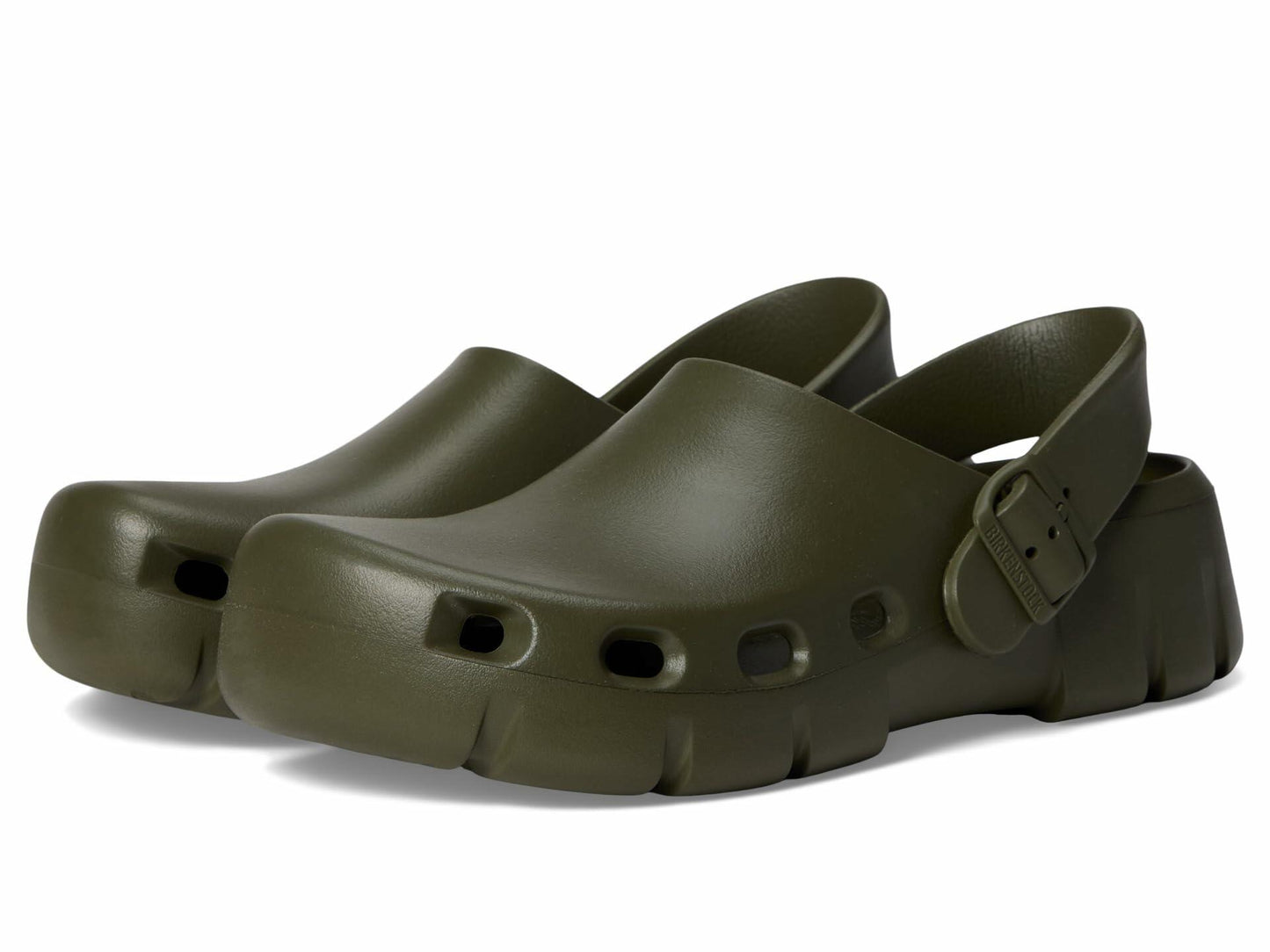 Birkenstock Unisex Birki Flow EVA (Unisex) Khaki Women 8-8.5 Men 6-6.5