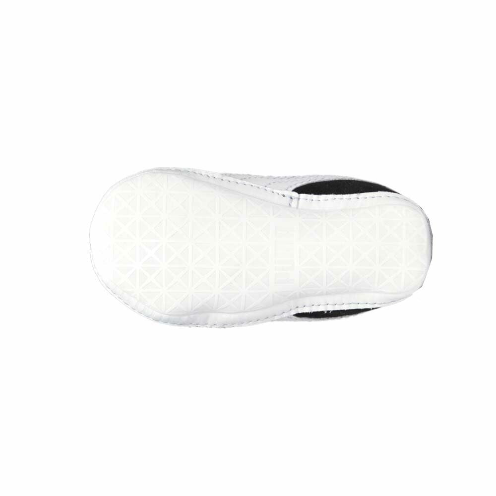 PUMA Suede Classic Crib (Infant/Toddler) Black White 2 Infant M