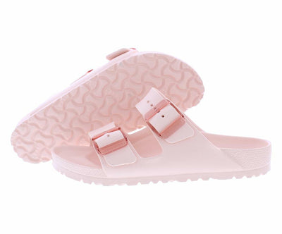 Birkenstock Women's Arizona Stealth Buckle EVA Sandals, Light Rose, Red, 6-6.5 Narrow US