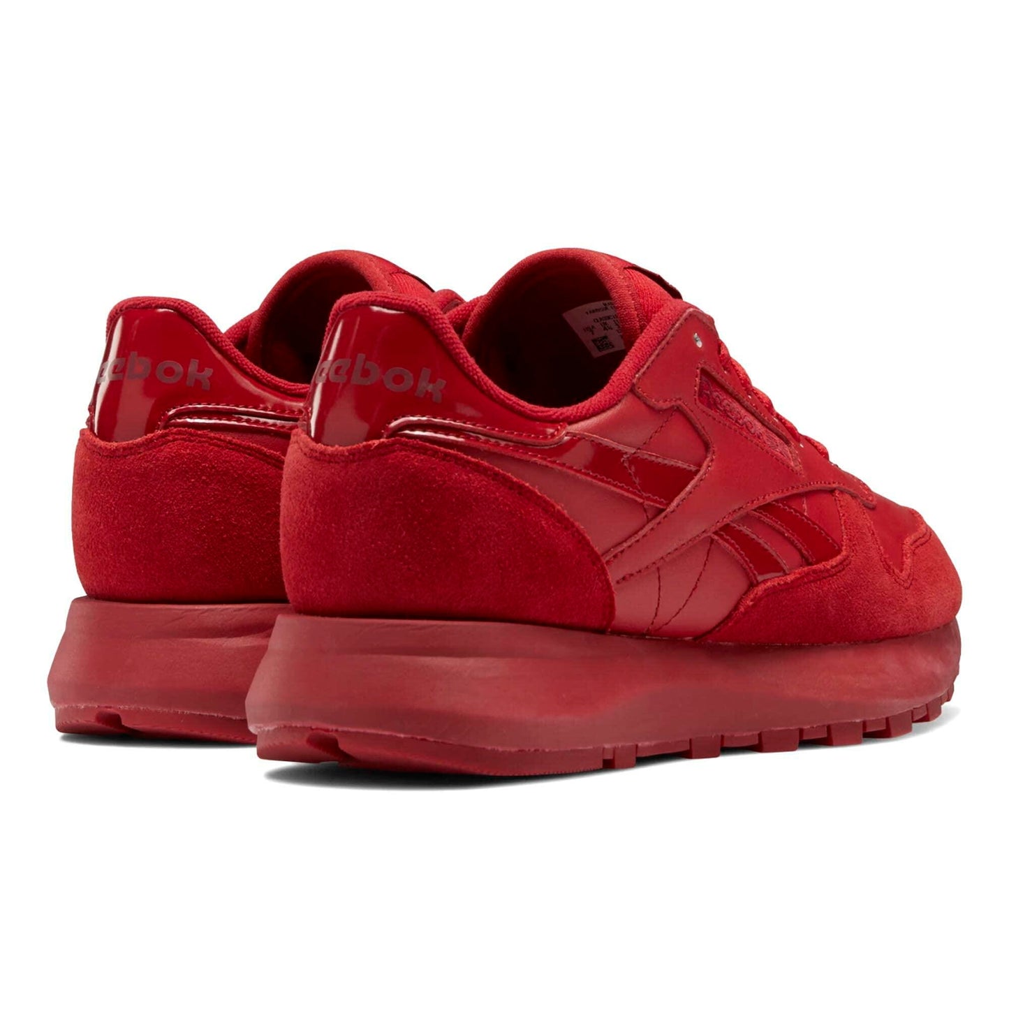 Reebok Women's Classic Leather SP Sneaker, Flash Red/Flash Red/Classic Burgundy, 8