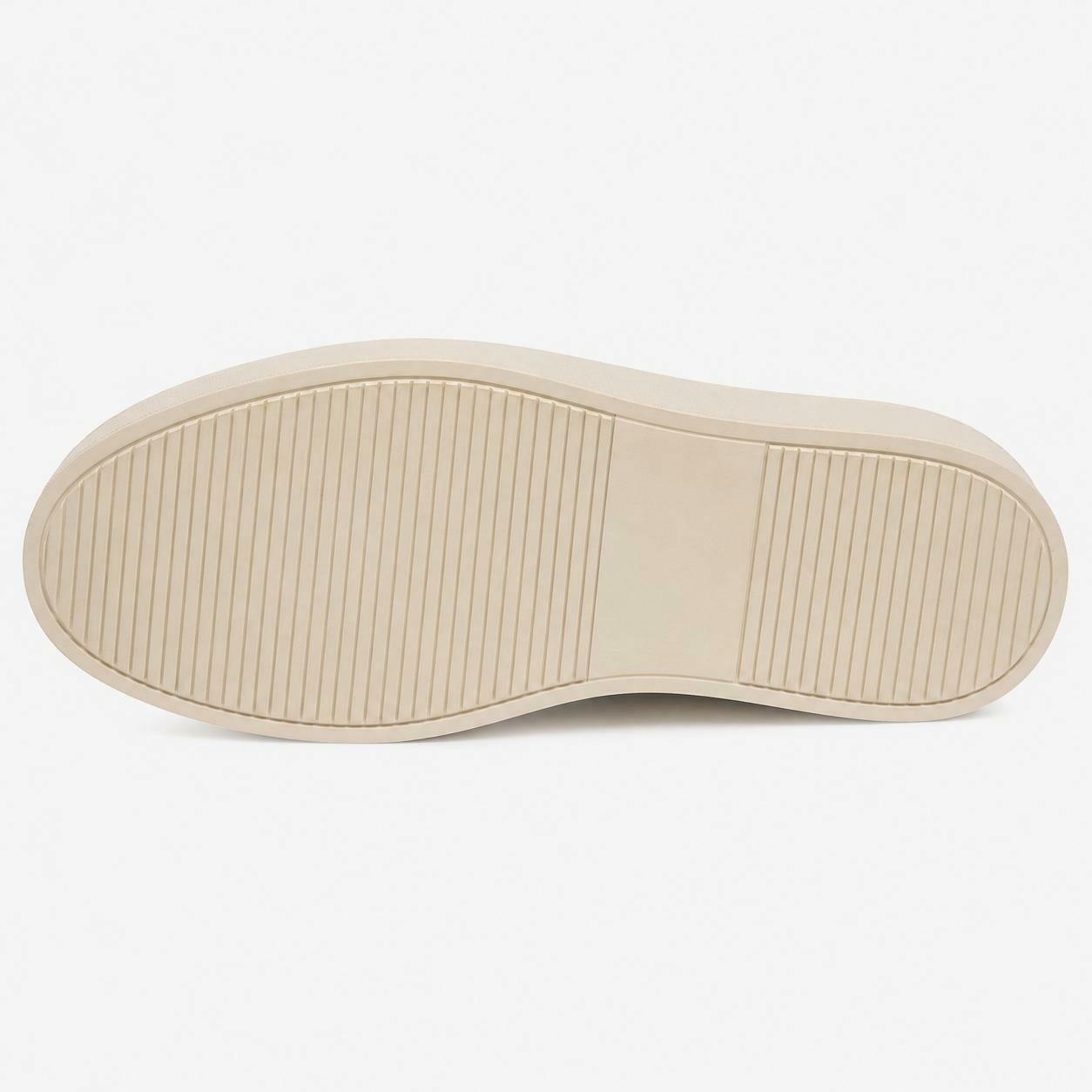Vince Womens Warren Platform Slip On Fashion Sneakers Cream Leather 9 M