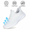 Mens Sneakers White Shoes for Men - Slip Resistant Trail Running Athletic Tennis Workout Gym Shoes Altra Light Breathable Mesh Casual Walking Shoes Size 11