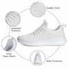 Mens Sneakers White Shoes for Men - Slip Resistant Trail Running Athletic Tennis Workout Gym Shoes Altra Light Breathable Mesh Casual Walking Shoes Size 11
