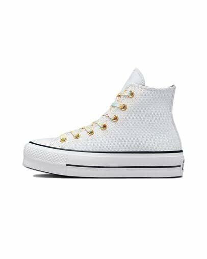 Converse Womens Chuck Taylor All Star Lift Sneakers White/Storm Wind SZ 8