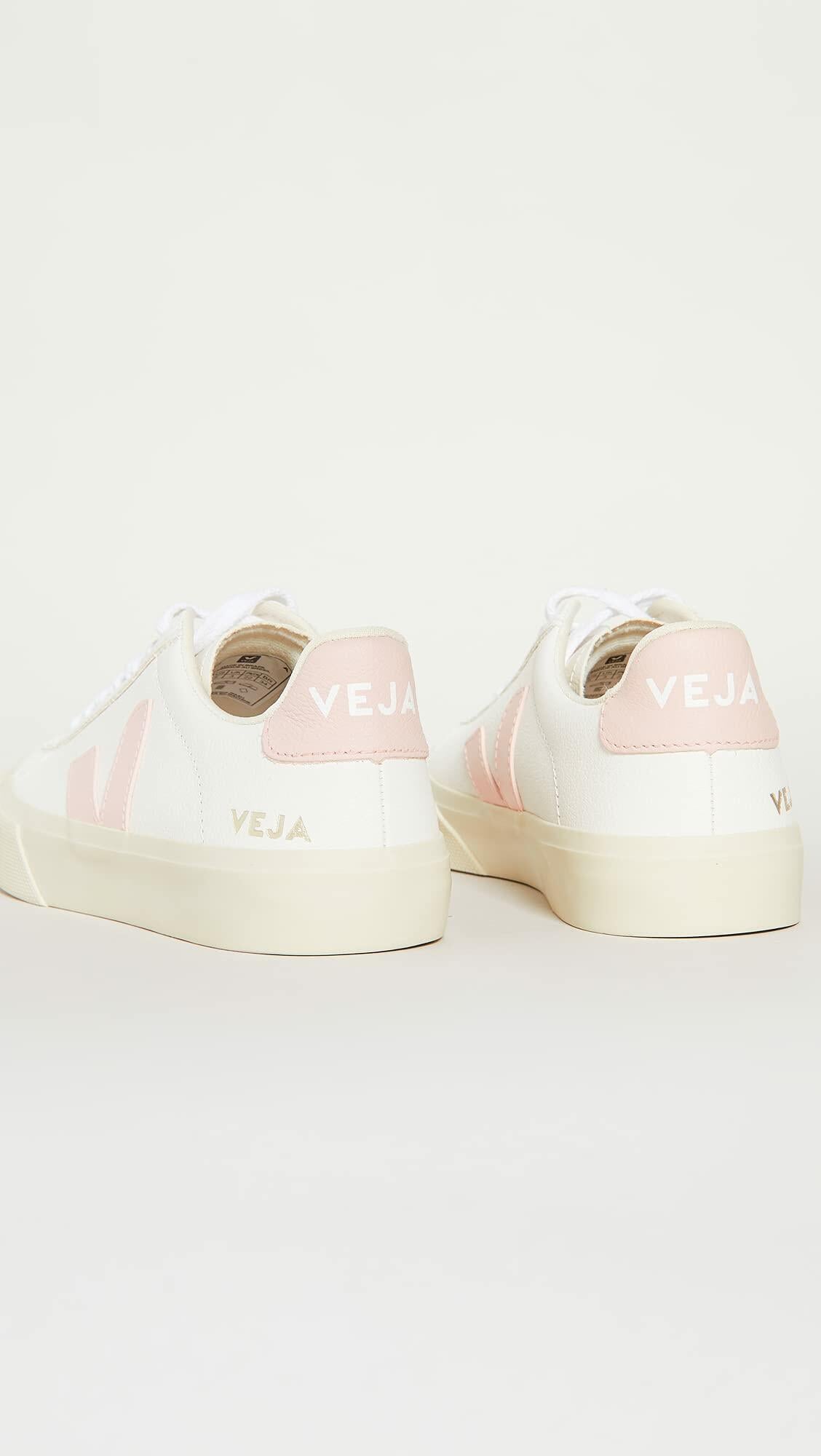 Veja Women's Campo Sneakers, Extra/White/Petale, 5 Medium US