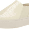 Vince Womens Warren Platform Slip On Fashion Sneakers Cream Leather 9 M