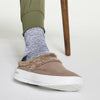 OOFOS OOcoozie Low Recovery Shoe, White Chestnut - Women’s Size 10