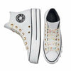 Converse Womens Chuck Taylor All Star Lift Sneakers White/Storm Wind SZ 8
