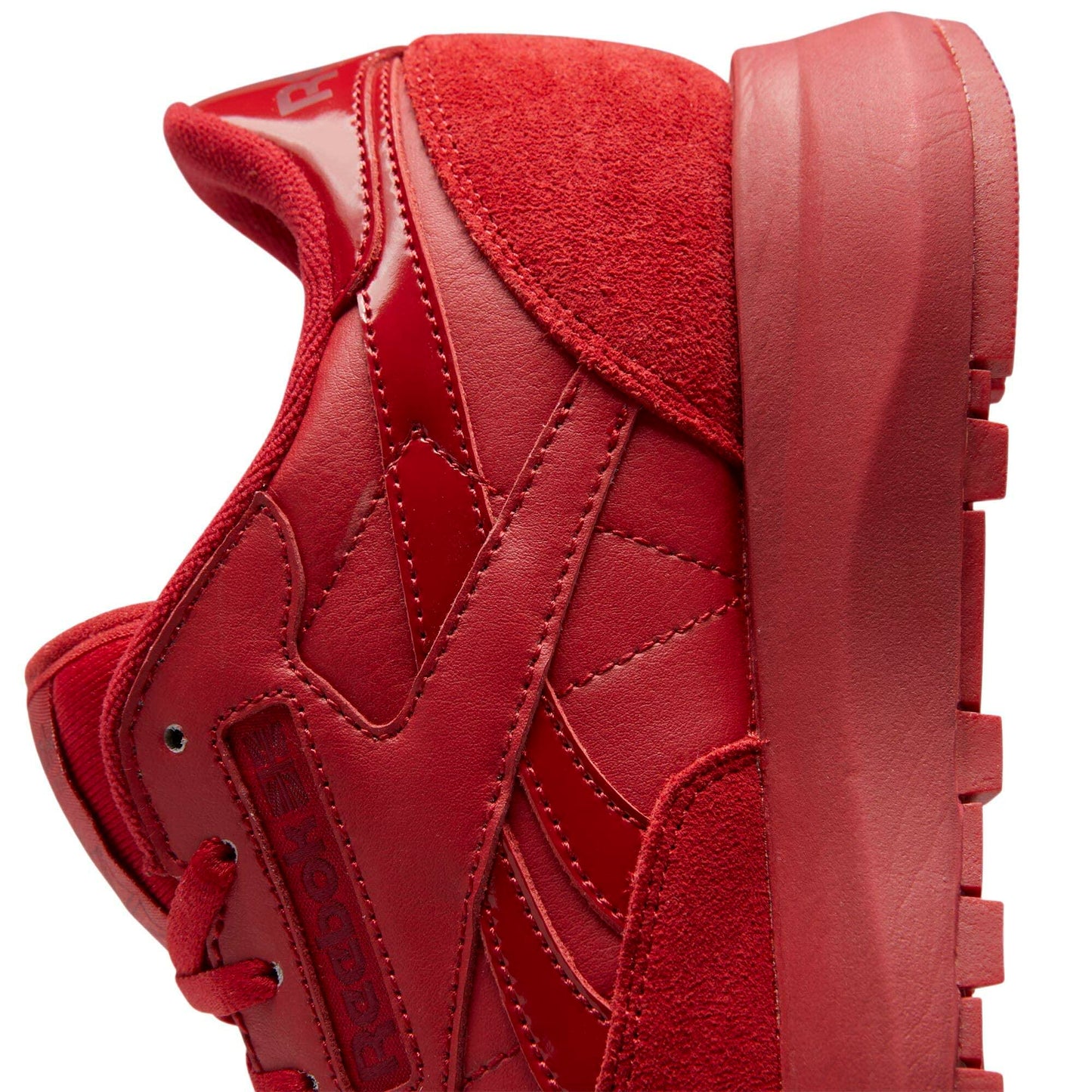 Reebok Women's Classic Leather SP Sneaker, Flash Red/Flash Red/Classic Burgundy, 8