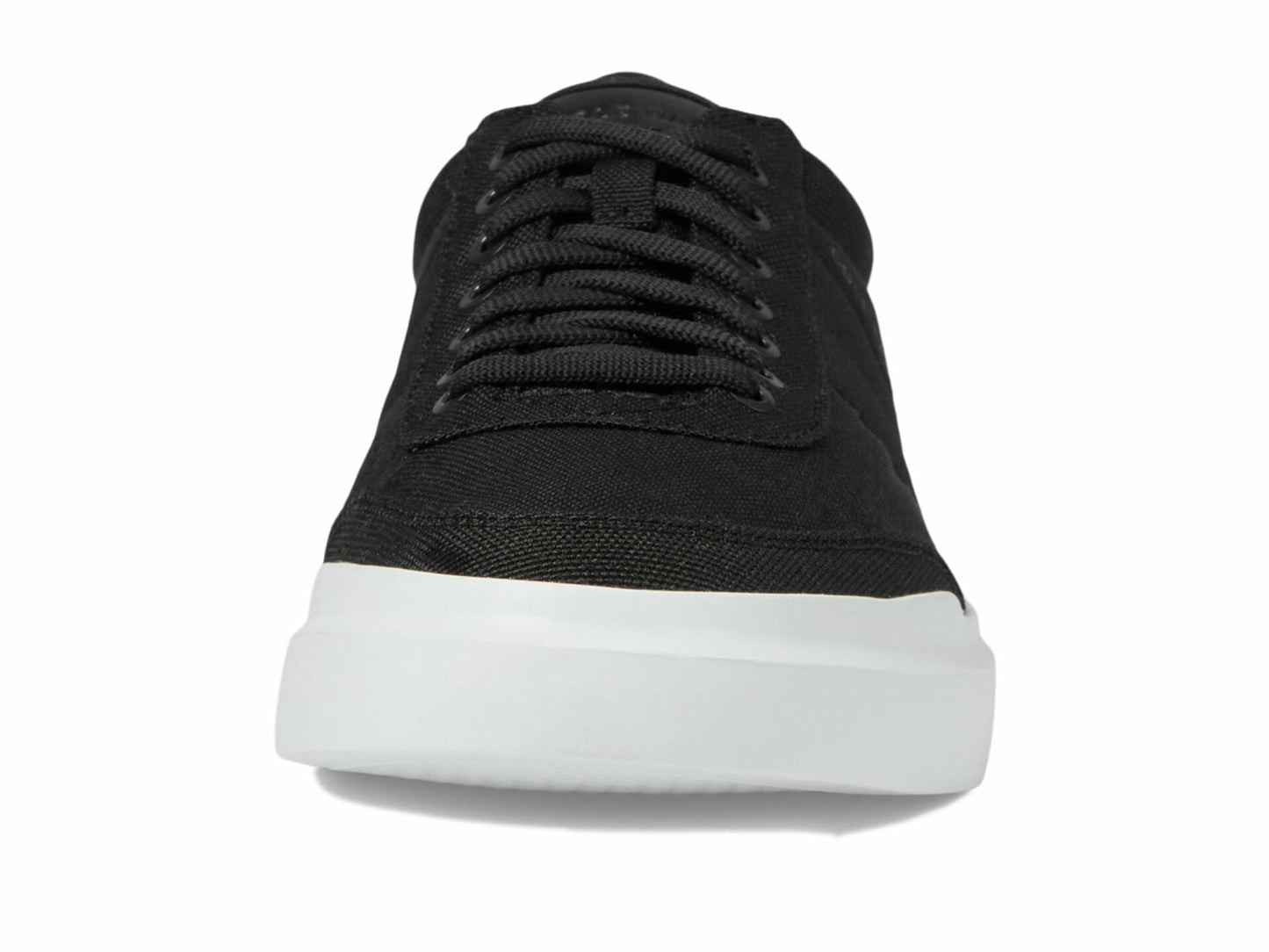 Cole Haan Men's Grandpro Rally Canvas Court 2, Black/Optic White, 8-W US
