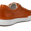 Josef Seibel® Claire 01 Leather Sneakers for Women – Leather and Textile Construction – Moc Toe Mandarin Male/Male EU 36 (US Women's 5-5.5) M