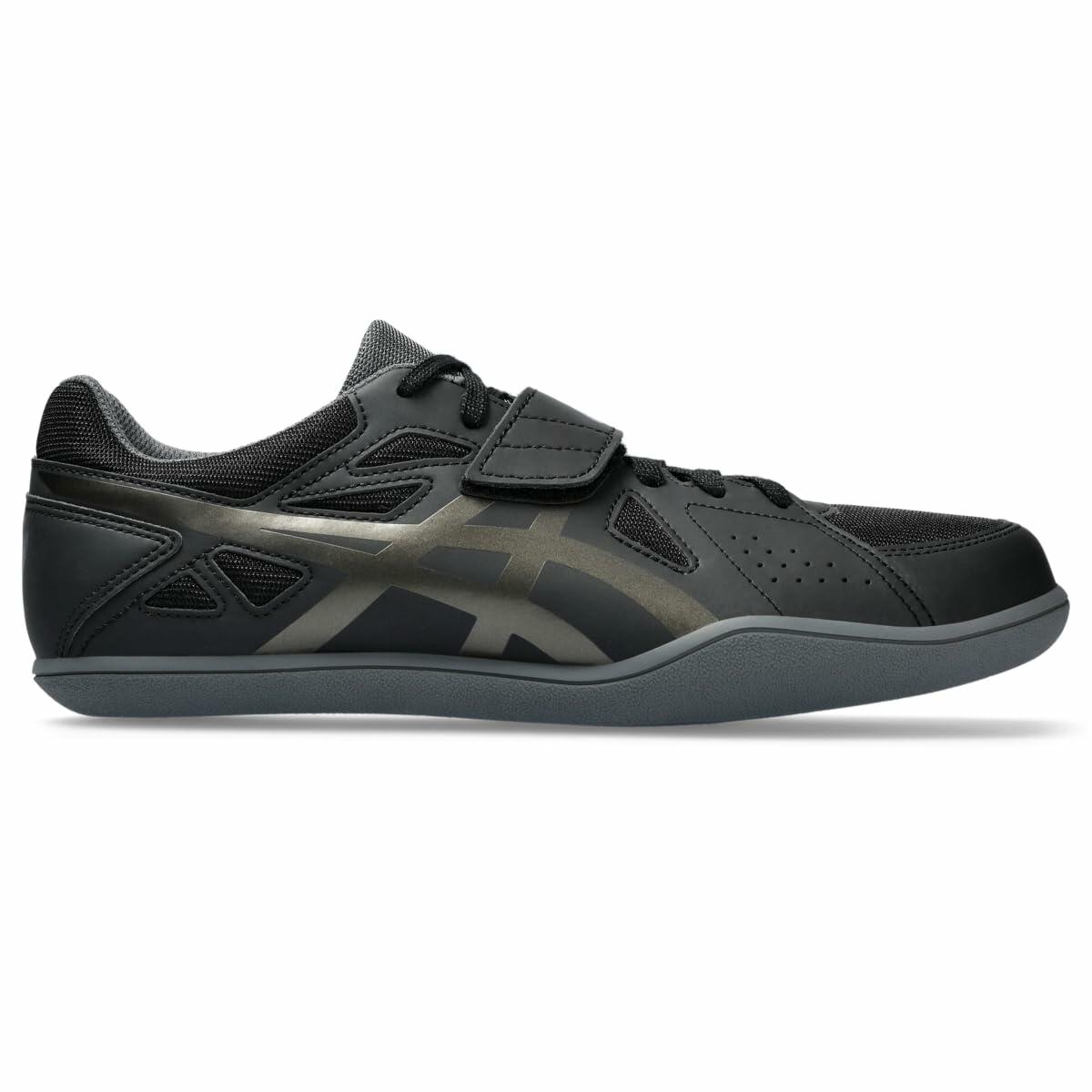ASICS Men's Hyper Throw 3 Track & Field Shoe, 6, Black/Gunmetal