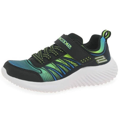 Skechers BounderZatic 403737L Boys ToddlerYouth Sneaker 4 M US Big Kid BlackMulti