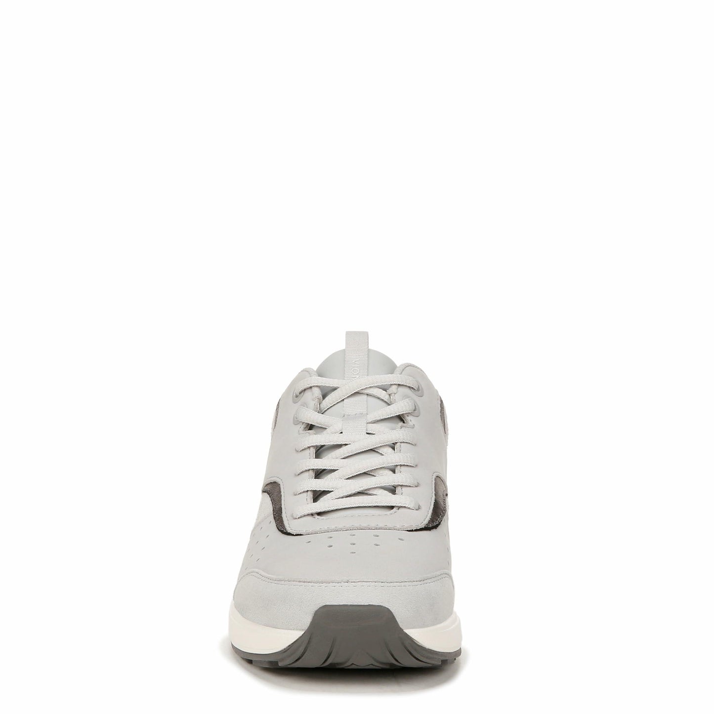 Vionic Women's Fashion Sneaker Nova – Comfortable Lace Up That Includes a Built-in Arch Support Insole That Helps Correct Pronation Vapor Grey Nubuck Suede 9 Medium