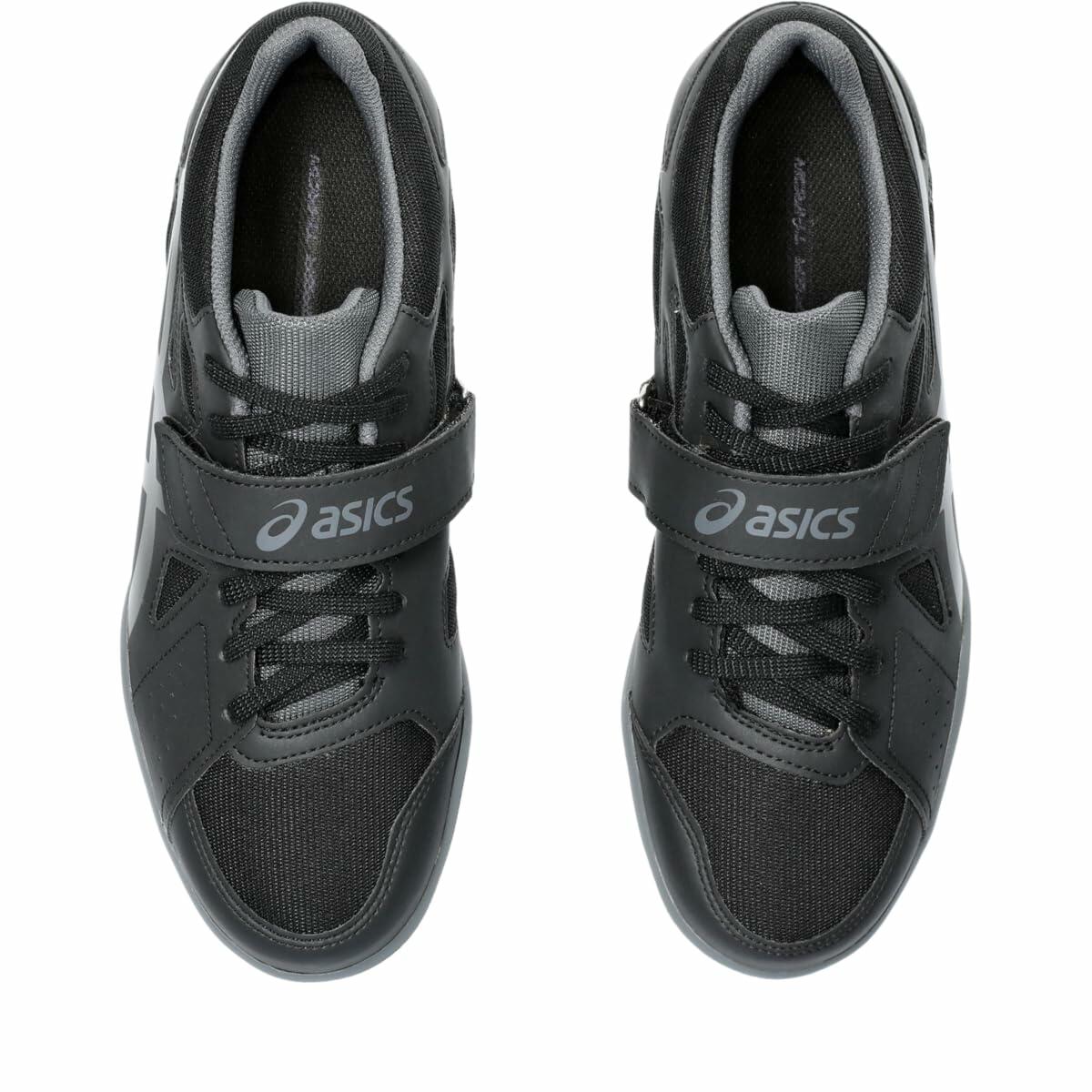 ASICS Men's Hyper Throw 3 Track & Field Shoe, 6, Black/Gunmetal