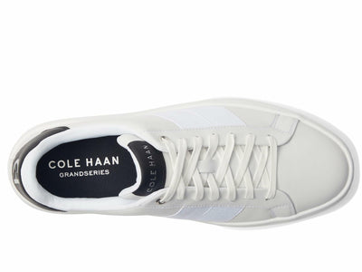 Cole Haan Men's Grand Crosscourt Premier, White/Black/Birch, 8-W US