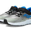 Saucony Velocer A/C Sneaker(Little Kid/Big Kid) Grey/Black/Blue 3 Little Kid M