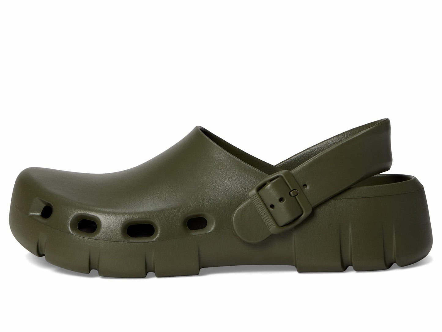 Birkenstock Unisex Birki Flow EVA (Unisex) Khaki Women 8-8.5 Men 6-6.5