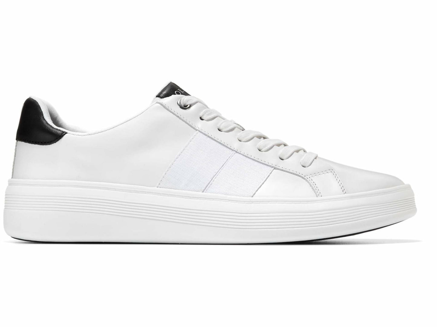 Cole Haan Men's Grand Crosscourt Premier, White/Black/Birch, 8-W US