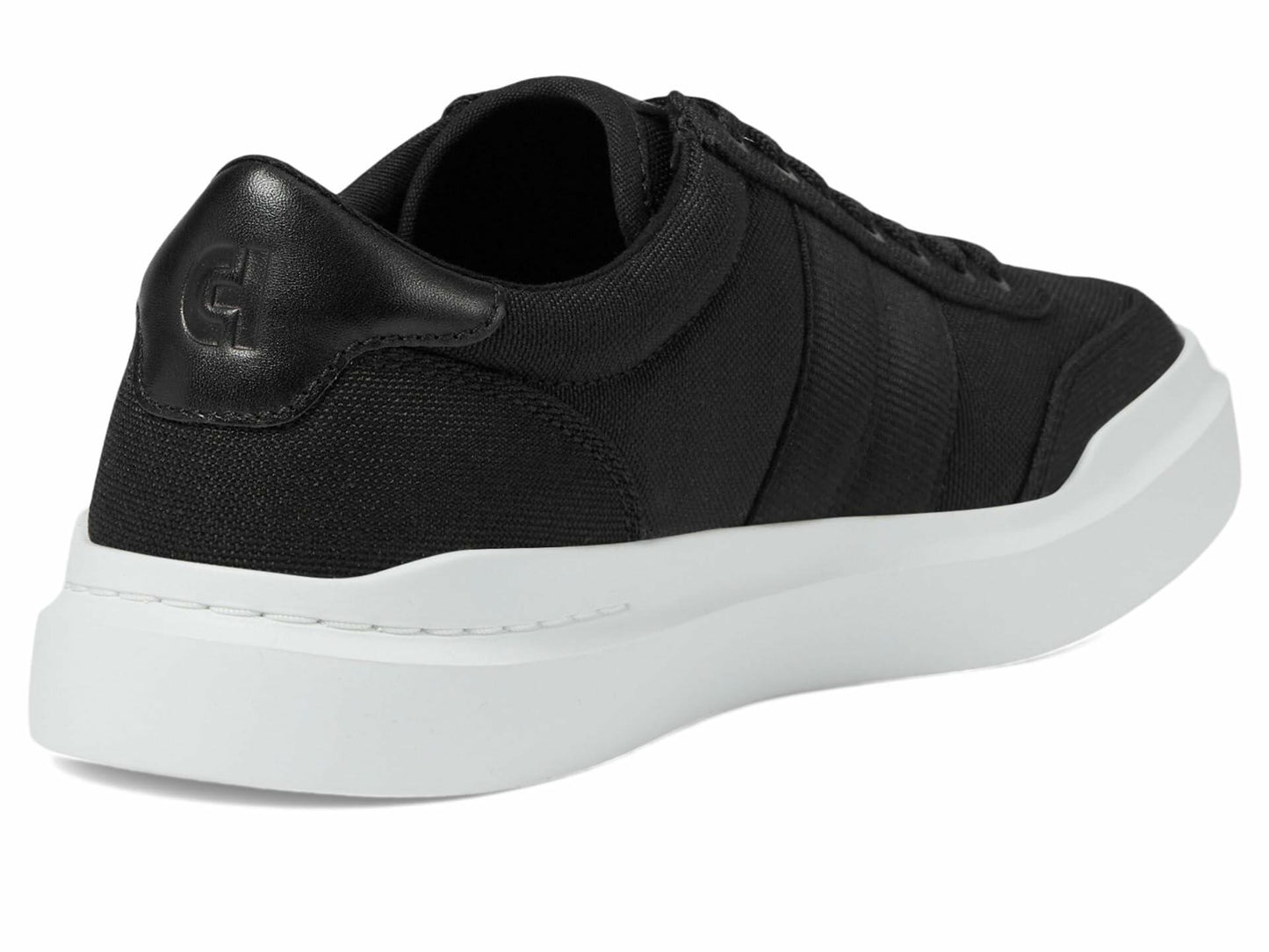 Cole Haan Men's Grandpro Rally Canvas Court 2, Black/Optic White, 8-W US