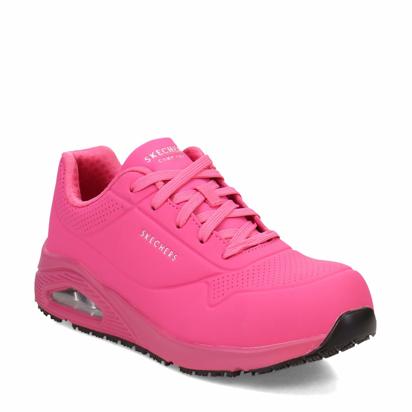 Skechers Uno SR - Deloney Comp Toe Pink 5 B (M)