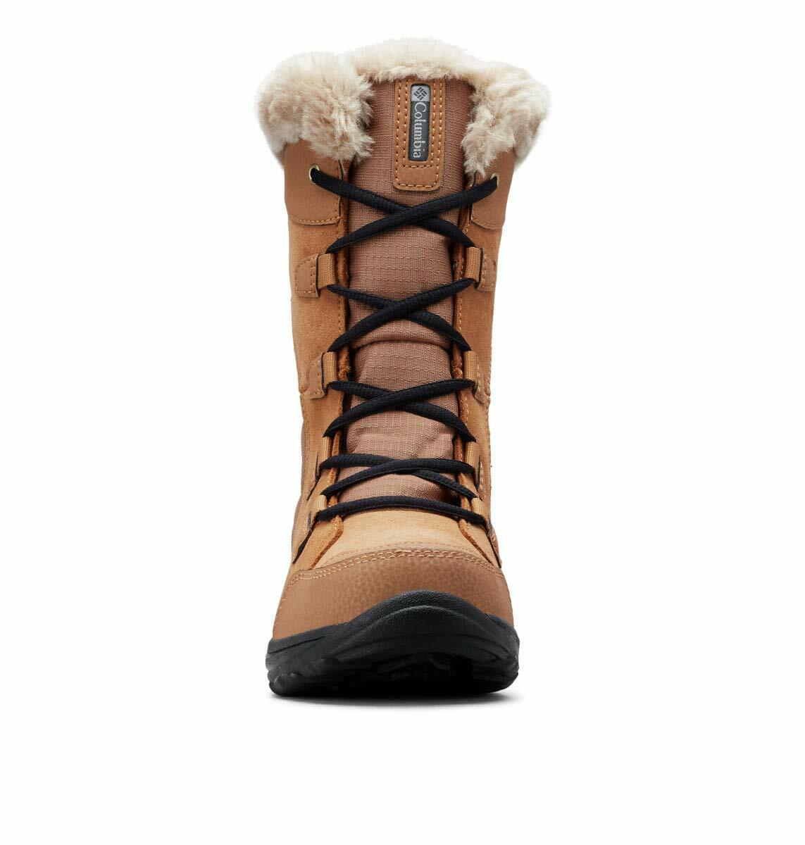 Columbia Women's Ice Maiden II Snow Boot, Elk/Black, 7.5