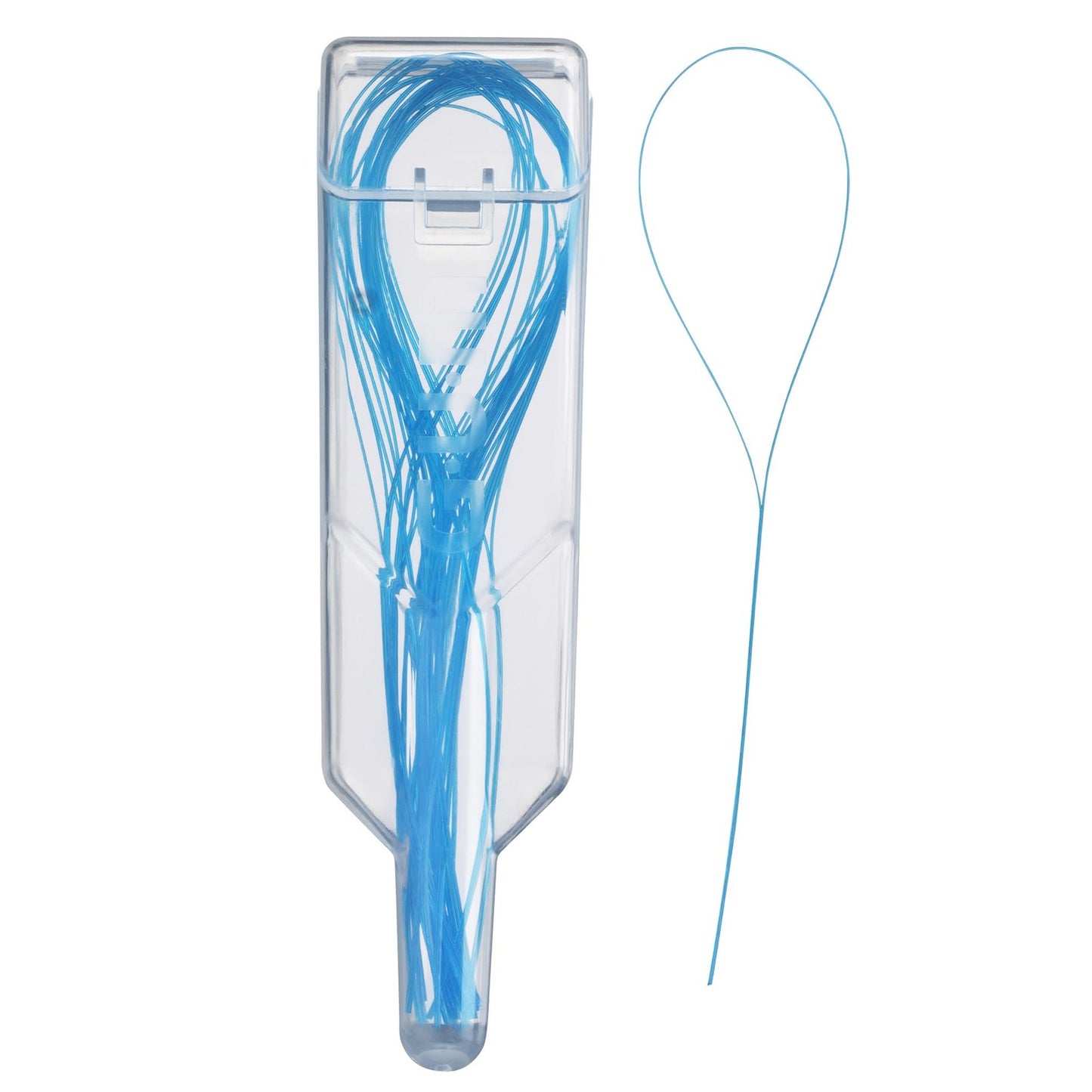 GUM EEZ-Thru Floss Threaders, Dental Flossers for Braces, Bridges,